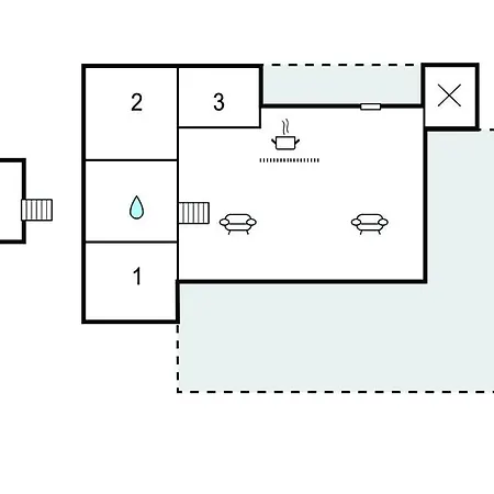 4 Bedroom Lovely In 別荘 エーベルトフト